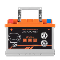 Автомобильный аккумулятор литиевый LP LiFePO4 24V - 50 Ah (+ слева) BMS 800А