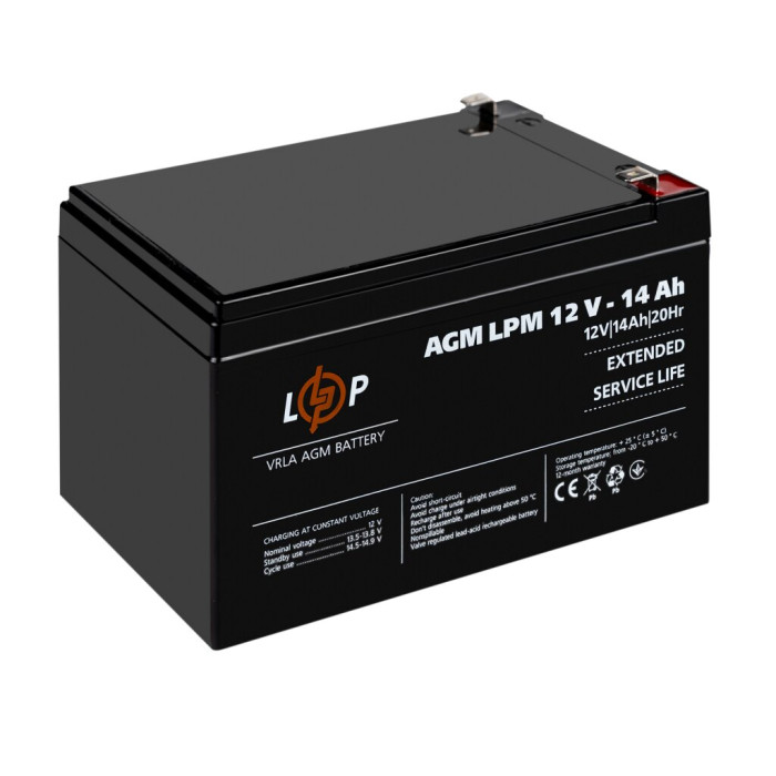 Аккумулятор AGM LPM 12V - 14 Ah