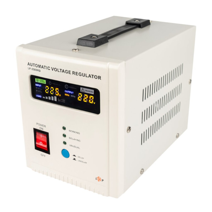 Стабілізатор напруги LP-2500RD (1500Вт/7 ступ)