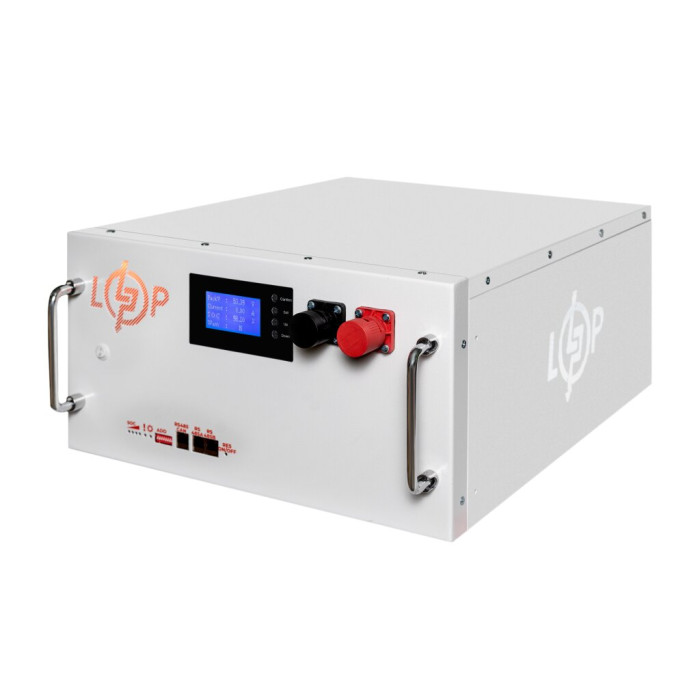 Аккумулятор LP LiFePO4 51,2V - 230 Ah (11776Wh) (BMS SP 200A/100А) RM RS485/CAN LCD WH