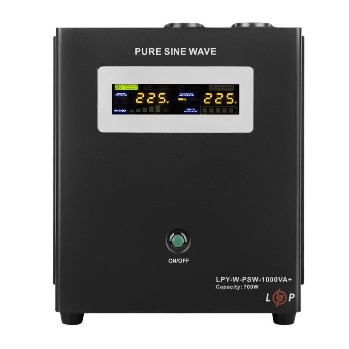 ИБП с правильной синусоидой 12V LPY-W-PSW-1000VA+(700Вт)10A/20A ИБП с правильной синусоидой 12V LPY-W-PSW-1000VA+(700Вт)10A/20A