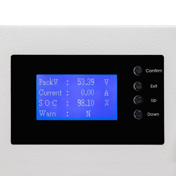 Аккумулятор LP LiFePO4 51,2V - 230 Ah (11776Wh) (BMS SP 200A/100А) RM RS485/CAN LCD WH
