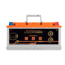 Автомобильный аккумулятор литиевый LP LiFePO4 24V - 50 Ah (+ справа) BMS 800А