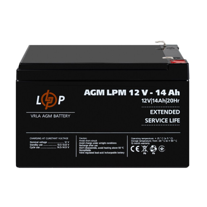 Аккумулятор AGM LPM 12V - 14 Ah