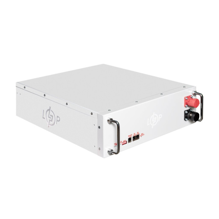 Аккумулятор LP LiFePO4 51,2V - 100 Ah (5120Wh) (BMS SP 100A/50А) RM RS485/CAN LCD WH