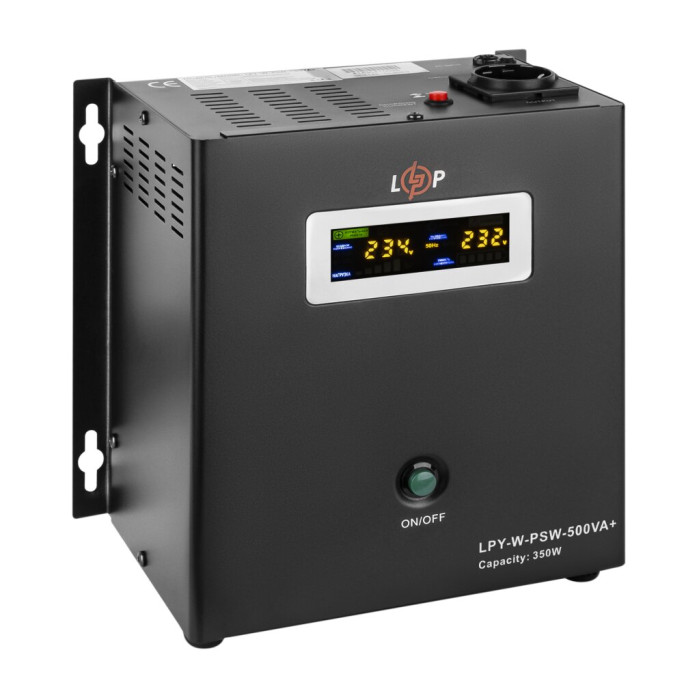 ИБП с правильной синусоидой 12V LPY-W-PSW-500VA+(350Вт)5A/10A