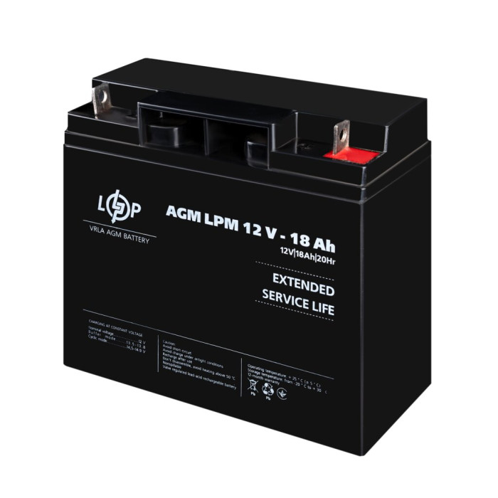 Аккумулятор AGM LPM 12V - 18 Ah