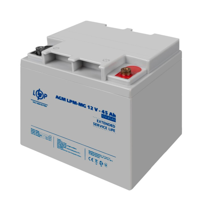 Аккумулятор мультигелевый LPM-MG 12V - 45 Ah