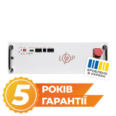 Аккумулятор LP LiFePO4 51,2V - 100 Ah (5120Wh) (BMS JK 100A/50А) RM RS485/CAN WH