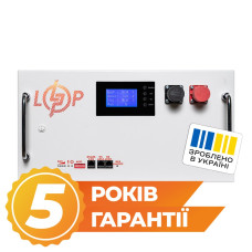 Аккумулятор LP LiFePO4 51,2V - 230 Ah (11776Wh) (BMS SP 200A/100А) RM RS485/CAN LCD WH