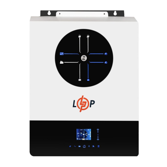 Гибридный солнечный инвертор (ИБП) LPW-MAXII-ULTRA 8000VA (8000Вт) 48V 150A MPPT 90-450V ON-OFF GRID