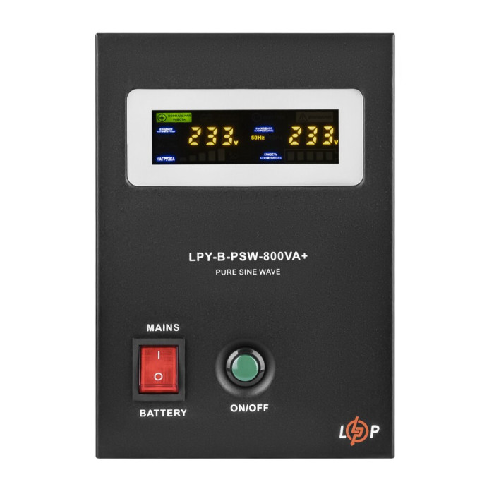 Комплект резервного питания LogicPower ИБП + мультигелевая батарея UPS B800 + АКБ MG 1280W
