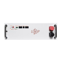 Аккумулятор LP LiFePO4 51,2V - 100 Ah (5120Wh) RM RS485/CAN 2.0