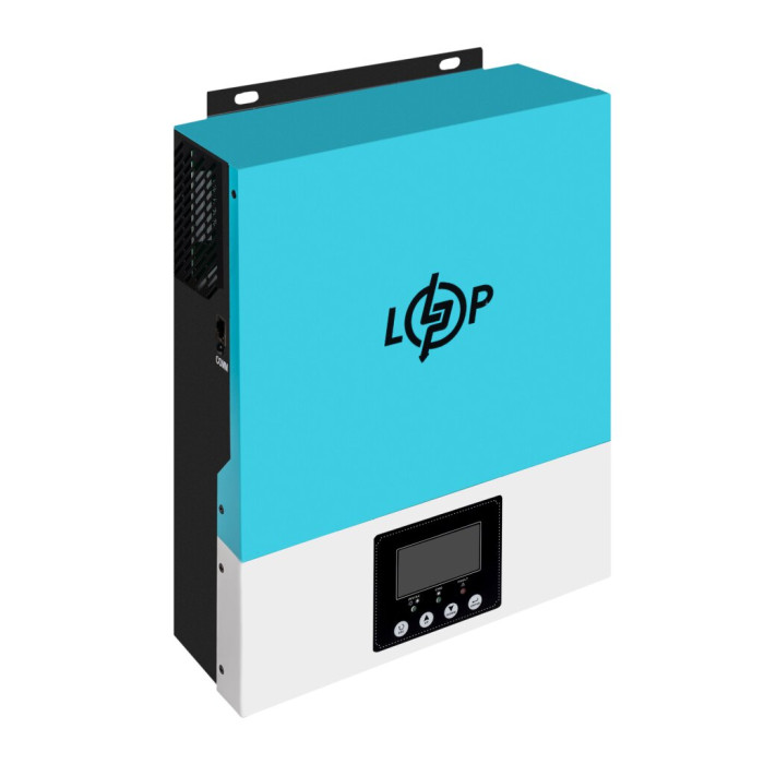 Гибридный солнечный инвертор (ИБП) LPW-HY3022MN-L 3000VA (3000Вт) 24V 80A MPPT 30-400V OFF GRID