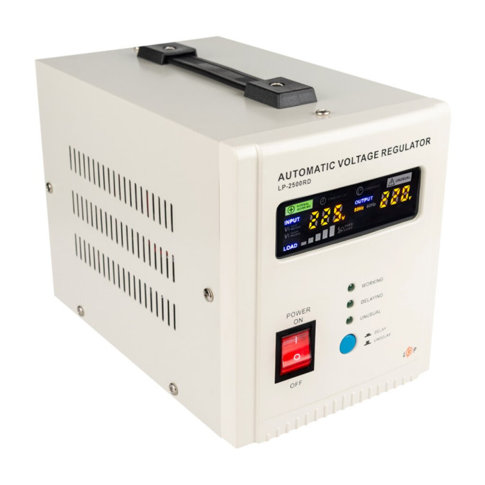 Стабілізатор напруги LP-2500RD (1500Вт/7 ступ)