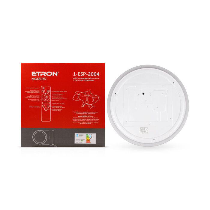 Світлодіодний світильник Smart MODERN 1-ESP-2004 45W Gold&Black IP20 ETRON