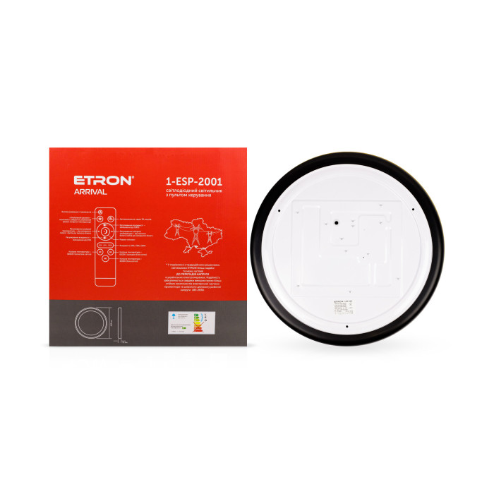Світлодіодний світильник Smart ARRIVAL 1-ESP-2001 45W Gold&Black IP20 ETRON