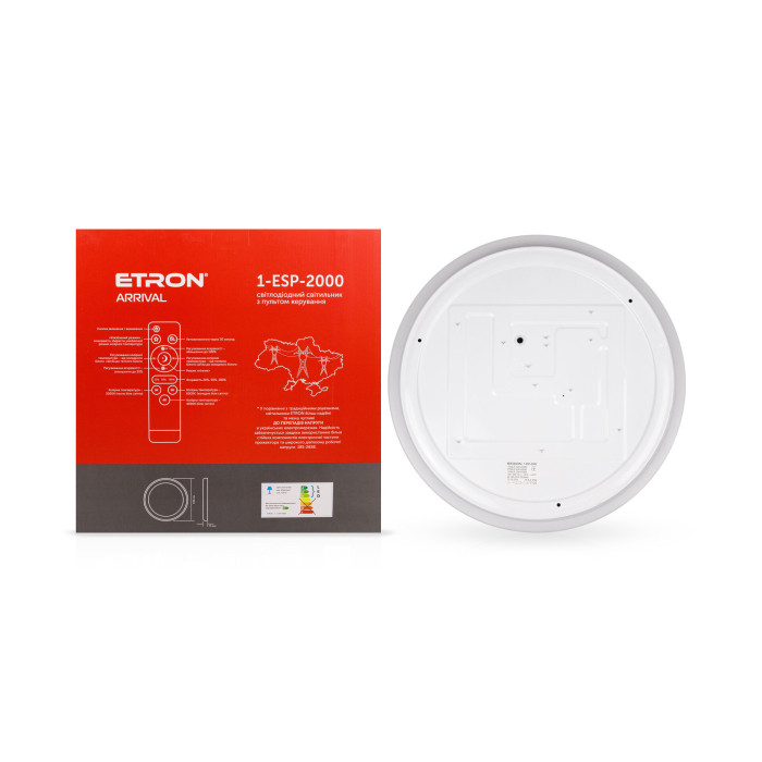 Світлодіодний світильник Smart ARRIVAL 1-ESP-2000 45W Black&White IP20 ETRON