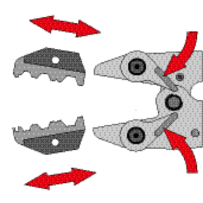 YT-2245 Клещи для обжатия и зачистки проводов, l= 260 мм