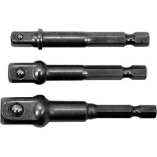 Набор переходников HEX YATO 1/4", 3/8", 1/2" 3 шт (YT-04685)