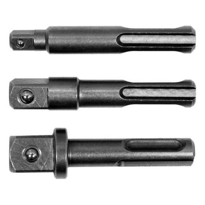 Набор переходников SDS+ YATO 1/4", 3/8", 1/2" 3 шт (YT-04686)