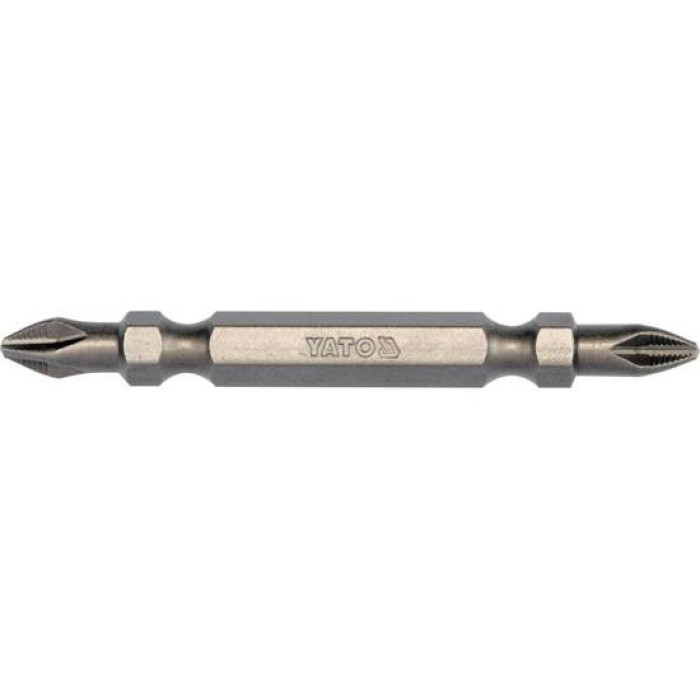 Бита двухстороняя YATO 1/4" PH2/PH2 65 мм (YT-04812)