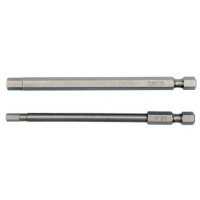 Набор бит YATO HEX-TAMPER 4x100мм 6x100мм 1/4" 2шт (YT-0495)