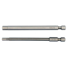 Набор бит YATO HEX-TAMPER 4x100мм 6x100мм 1/4" 2шт (YT-0495)