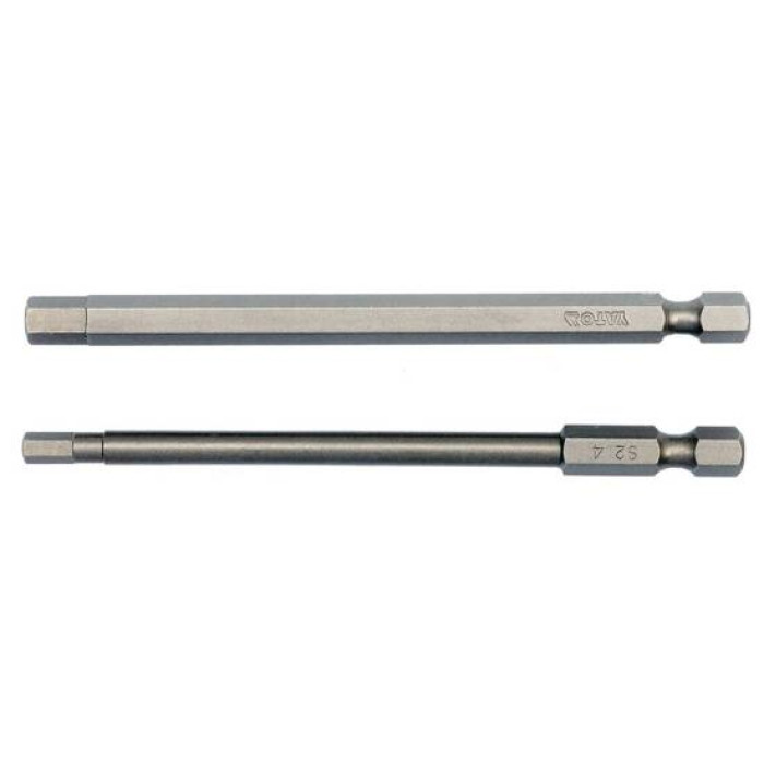 Набор бит YATO HEX-TAMPER 4x100мм 6x100мм 1/4" 2шт (YT-0495)