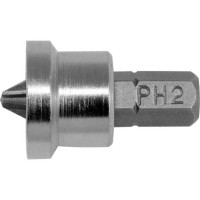 Насадка для отвертки по гипсокартону YATO PH2 1/4" 25 мм (YT-7980)