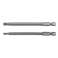 Набор отверточных насадок YATO: "TORX SECURITY" T15/T27, квадрат 1/4", L=100мм. 2 шт. YT-0491