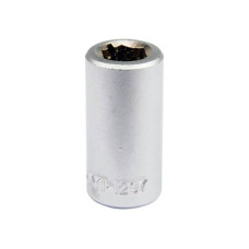 Адаптер держатель бит YATO квадрат 1/4" - HEX 1/4" х24 мм переходник YT-1297