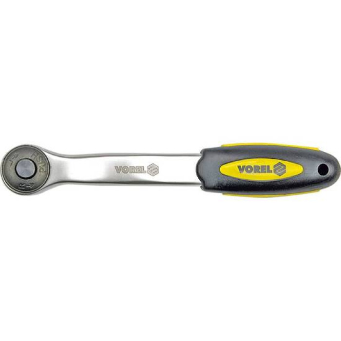 Трещотка VOREL 72 зубца 3/8" 200 мм (53572)