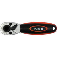 Трещотка YATO 72 зубца 1/4" 136 мм (YT-0331)