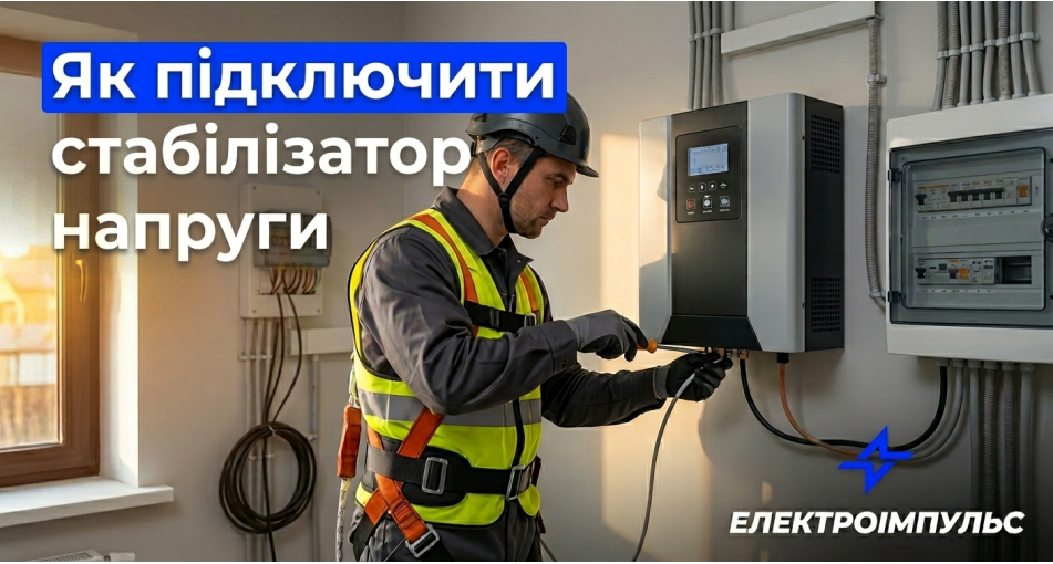 Як підключити стабілізатор напруги