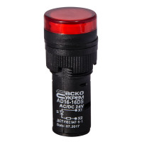 Сигнальна арматура зелена AD16-16DS 220V АC АСКО-УКРЕМ