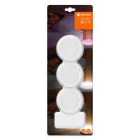Нічник LED DOT-IT NURSERY RGB touch click 3 шт./уп. 4,5 Вт білий 3xAAA LEDVANCE