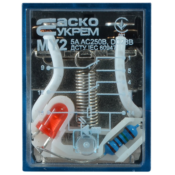 Реле АСКО-УКРЕМ МY2 (24В) АC