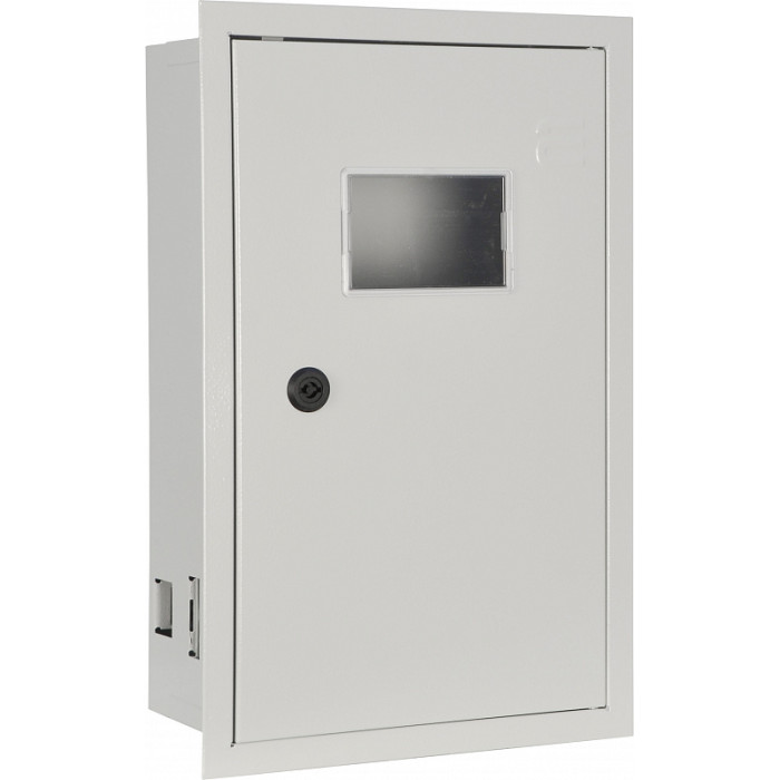 Корпус учета металлический Light 12 модулей 3фл, встроенный IP31, серии UBox