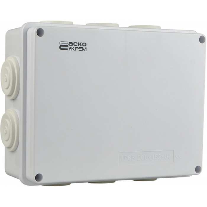 Коробка распределительная 200х155х80 TY-RA IP65 АСКО A0150170022
