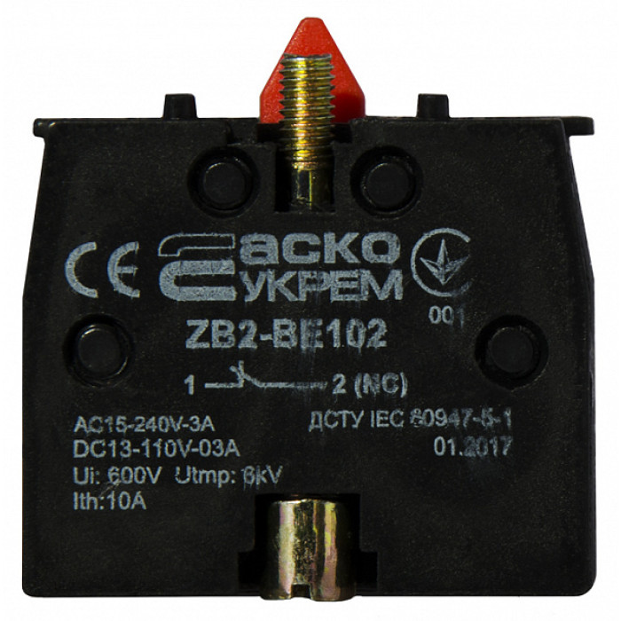 Блок-контакти ZВ2-ВE102 NC АСКО-УКРЕМ
