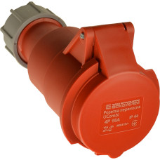 Розетка переносная серии UСombi 4P 16A IP 44