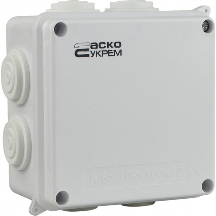 Коробка розподільна 100х100х70 TY-RA IP55 АСКО