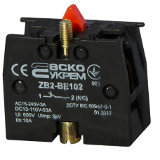 Блок-контакти ZВ2-ВE102 NC АСКО-УКРЕМ