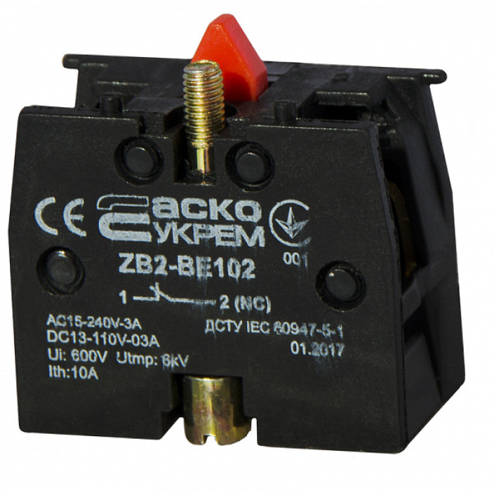 Блок-контакти ZВ2-ВE102 NC АСКО-УКРЕМ