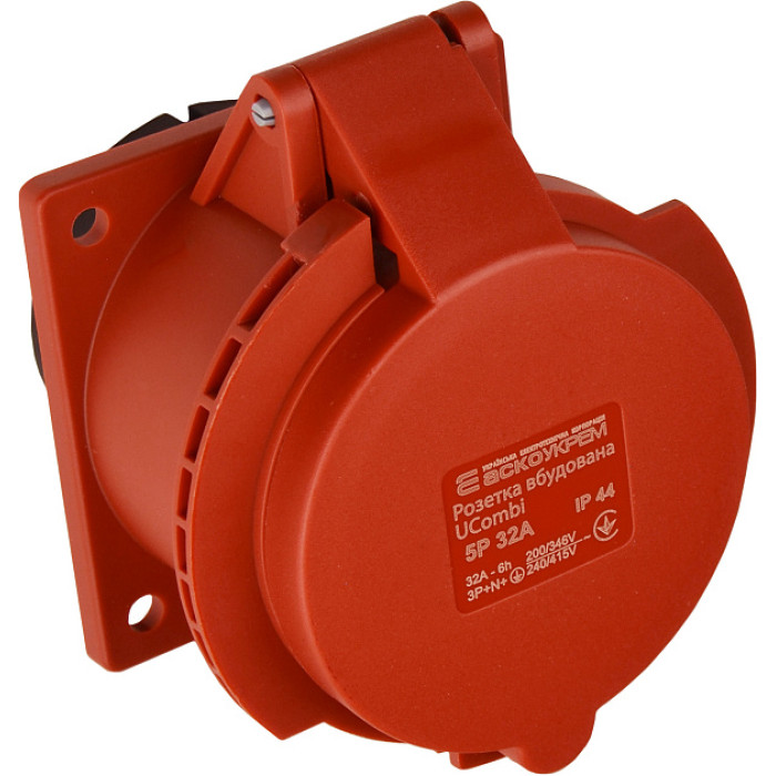 Розетка встроенная серии UCombi 5P 32A IP 44