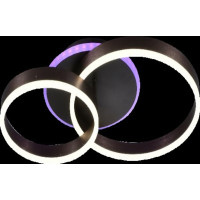 Люстра світлодіодна акрилова SIRIUS DK5851/2 COF RGB 88W+8W