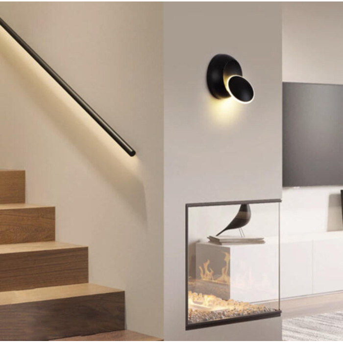 Бра настінне світлодіоде Sirius 8872M-B чорний