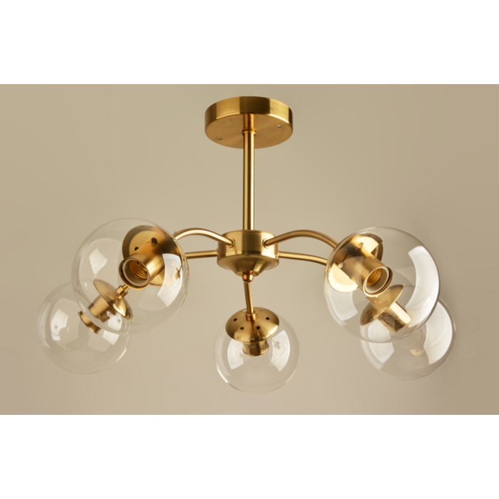 Люстра декоративна SIRIUS Л 7984/5A COPPER