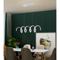 Люстра підвісна світлодіодна Sirius LCD3055 WT біла